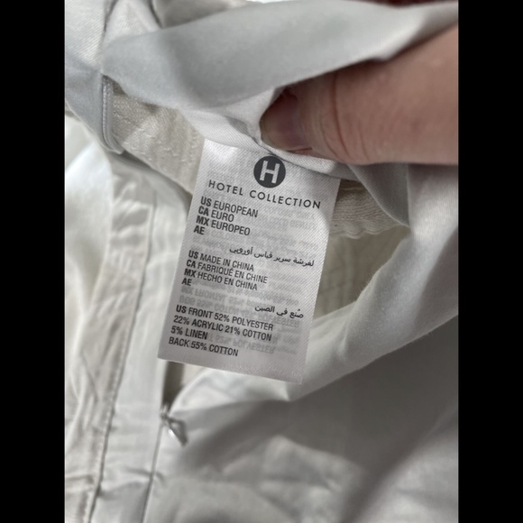 NEW Hotel Collection Interlattice Quilted (1) Euro - Picture 8 of 10